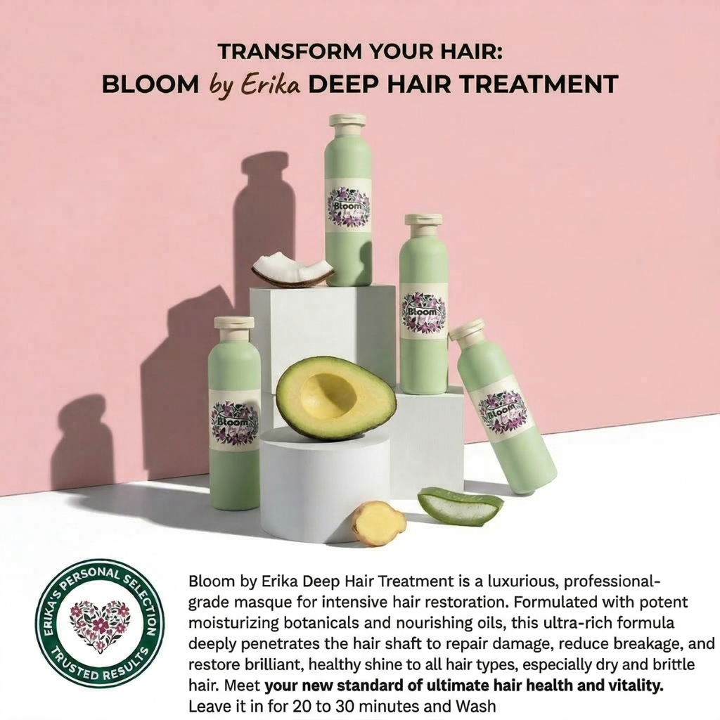 Bloom by Erika - Deep Restoration Hair Treatment (8.8 oz / 260 mL)